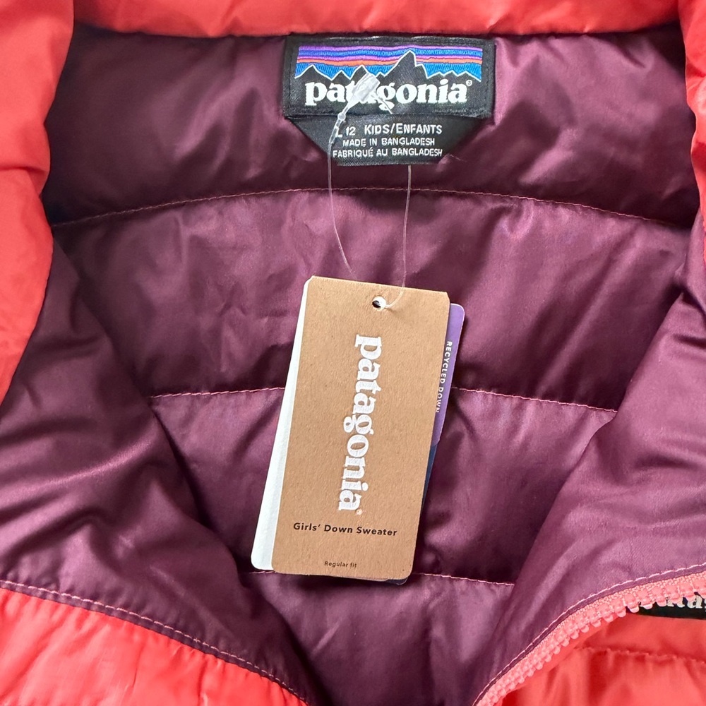 Patagonia Kids' On Run Down Sweater - Picture 2 of 3